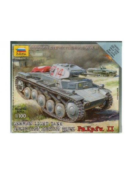 Panzer II - escala 1/100