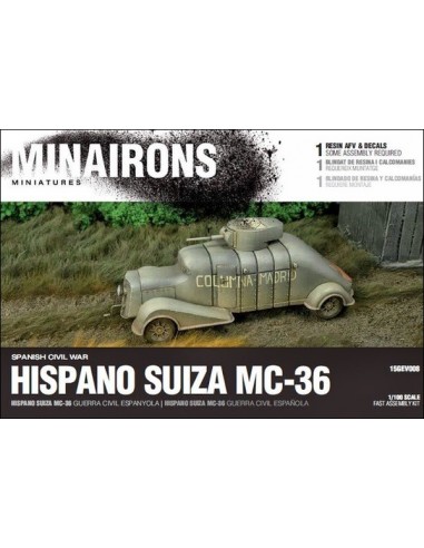 1/100 Hispano Suiza MC-36 - Boxed set