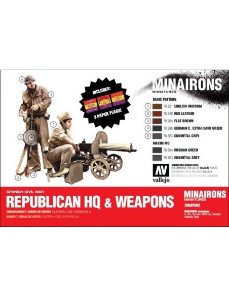 20mm Comandament i armes republicanes