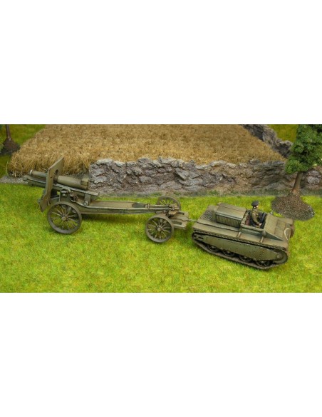 1/72 Tractor Sadurní i obús - Capsa d'1