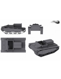1/72 Sadurni Tractor - Single model 2