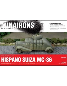 1/72 Hispano Suiza MC-36 - Caja de 1