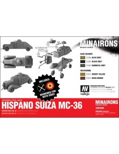 1/72 Hispano Suiza MC-36 - Boxed set 2