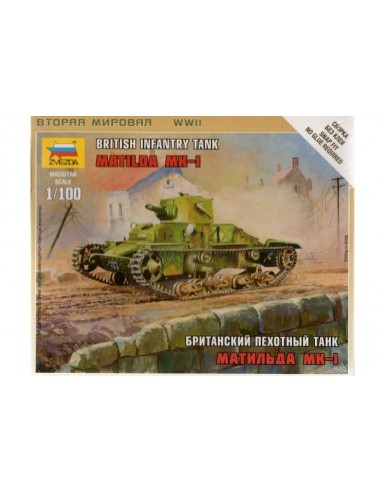 1/100 Tanc Matilda I - Capsa d'1