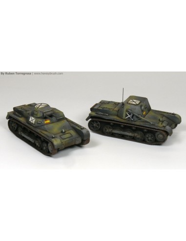1/100 Panzer I ausf. B - Boxed set 1/100 Panzer I ausf. B - Boxed set