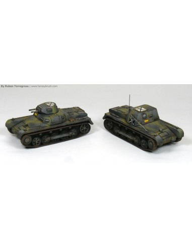 1/100 Panzer I ausf. B - Boxed set 1/100 Panzer I ausf. B - Boxed set