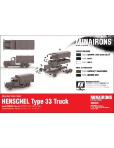 1/72 camió Henschel Tipus 33 - Capsa d'1 2