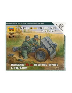 1/72 Cañón de acompañamiento alemán de 75mm