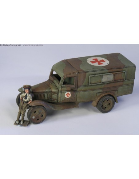 1/72 Ford AA Bookmobile - Boxed kit 1/72 Ford AA Bookmobile - Boxed kit