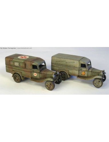 1/72 Ford AA Bookmobile - Boxed kit 1/72 Ford AA Bookmobile - Boxed kit