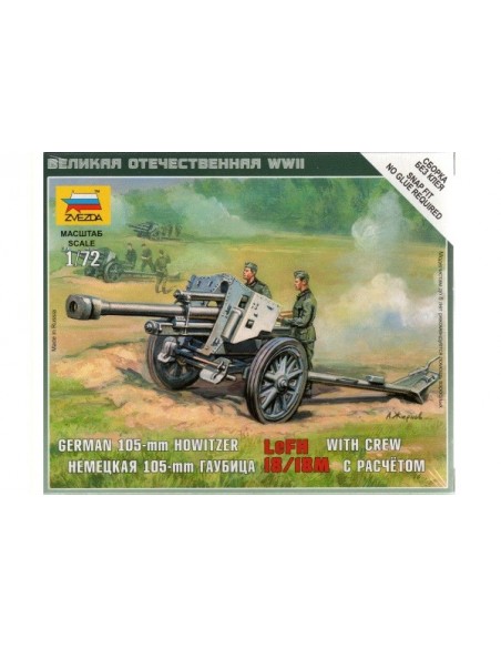 1/72 German LeFH 18/18M howitzer