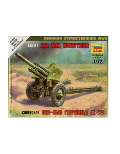 1/72 Obús soviético de 122 mm