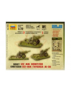 1/72 Obús soviético de 122 mm 2