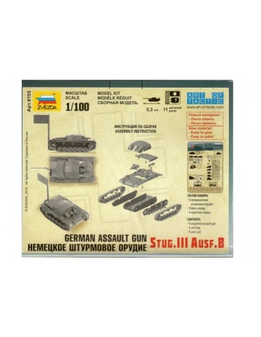 1/100 Stug III B - Capsa d'1