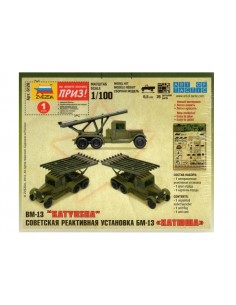 Lanzacohetes Katyusha - escala 1/100 2
