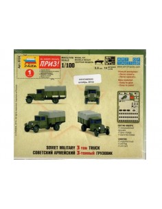Camión ZiS-5 soviético - escala 1/100 2