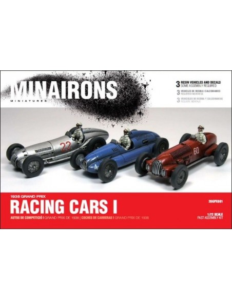 1/72 Autos de competició - Capsa de 3