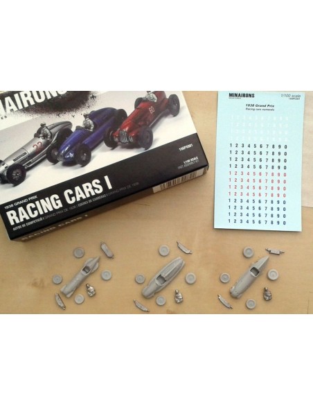 1/100 Racing Cars - Boxed set 1/100 Racing Cars - Boxed set