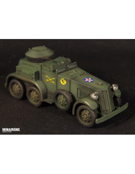 1/56 auto blindat M1 - Capsa d'1