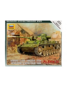 1/100 Panzer III lanzallamas - Caja de 1
