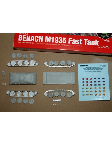 1/72 Benach M1935 Fast Tank - Boxed set