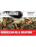 20mm Moroccan Regulars HQ & Weapons