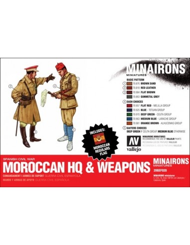 20mm Regulars HQ & Weapons