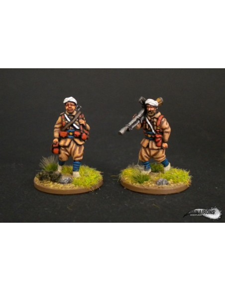20mm Regulars HQ & Weapons