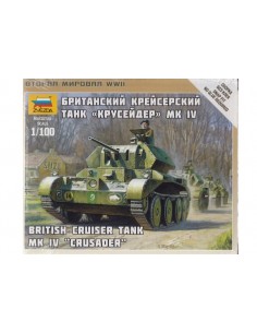 1/100 Crusader Mk IV Tank - Boxed kit