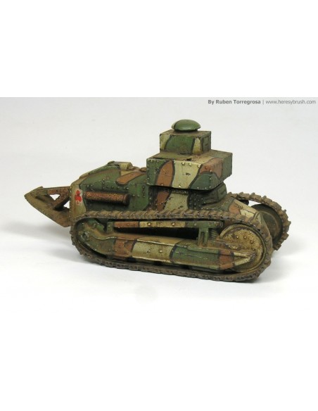 1/72 Renault TSF tank - Boxed kit