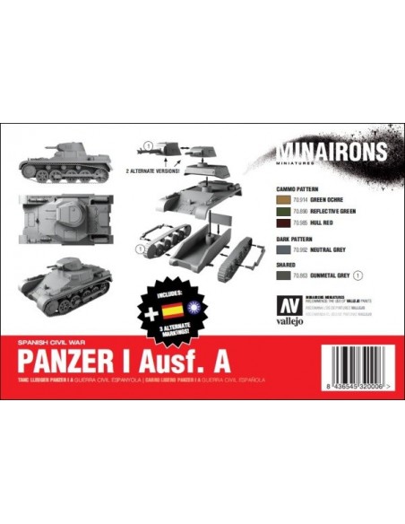 Panzer I Ausf. A - 1/72 scale