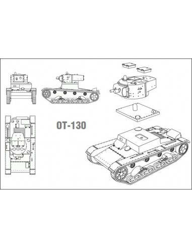 1/72 Tanc llençaflames OT-130