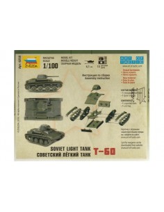 1/100 T-60 Light Tank - Boxed kit 2