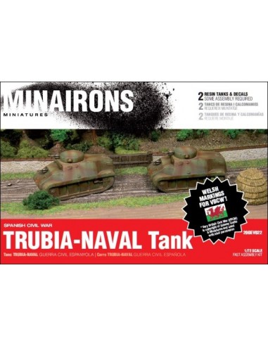 1/72 tanc Trubia-Naval - Capsa de 2