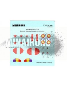 1/144 Polikarpov I-15 markings 2