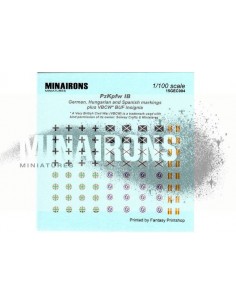1/100 Distintius del Panzer I B 2