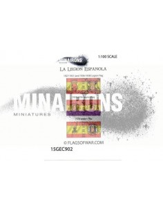1/100 Spanish Foreign Legion flags 2