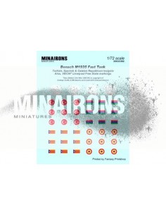 1/72 Distintivos del Benach M1935 2