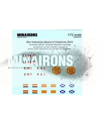 1/72 Distintius de blindats catalans