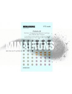 1/72 Distintivos del Panzer I B 2