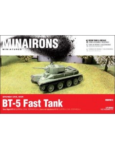 1/72 BT-5 fast tank - Boxed kit