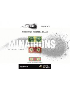1/100 Moroccan Mehalla flags 2