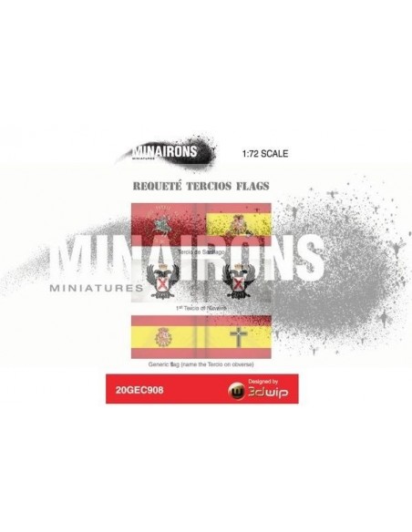 1/72 Requete Tercios flags