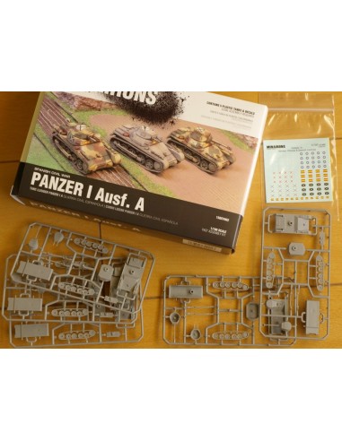 Panzer I Ausf. A - escala 1/100 Panzer I Ausf. A - escala 1/100