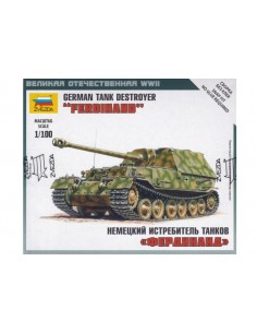 1/100 Ferdinand tank destroyer - Boxed kit
