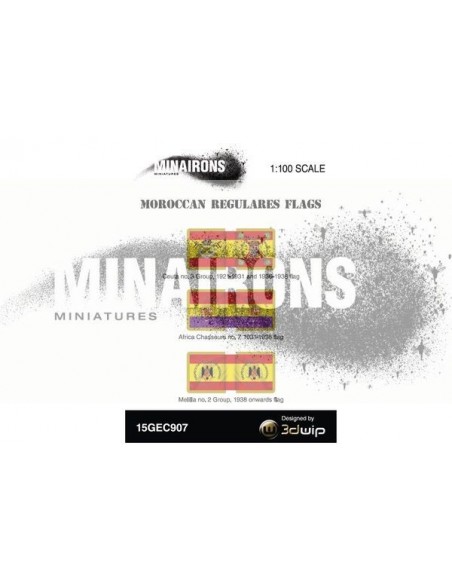 1/100 Banderes de Regulars del Marroc