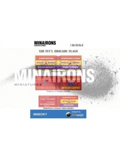 1/56 XIII International Brigade Flags 2