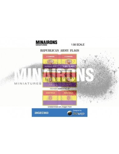 1/56 Banderas del Ejército Republicano 1/56 Banderas del Ejército Republicano