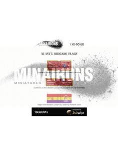 1/100 Banderes de la XI Brigada Internacional 2