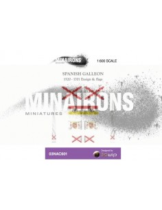 1/600 Pabellón de galeón español 2
